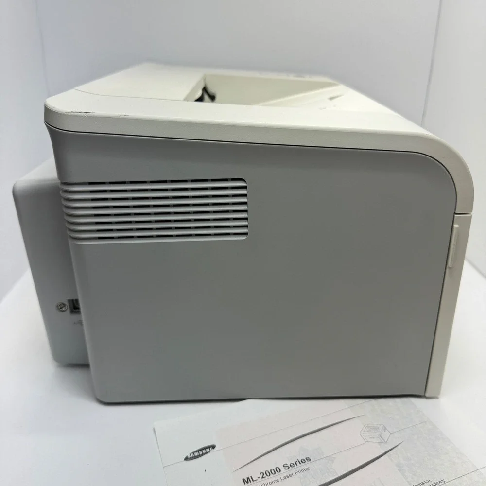 Samsung ML-2010 Mono Laser Printer OS White Compact Monochrome ML-2010 6k Count